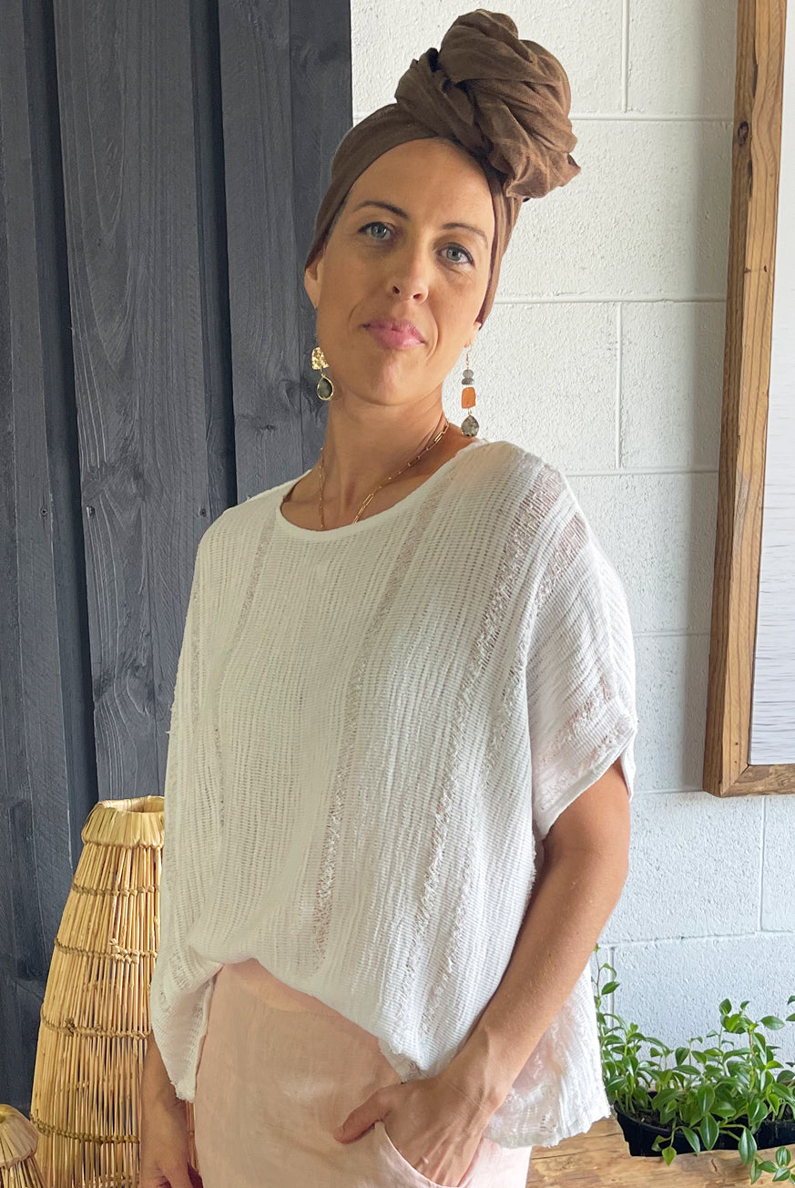 Trevi Hand Woven Top