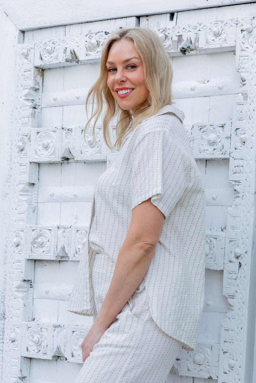 Naples Pure Cotton Blouse