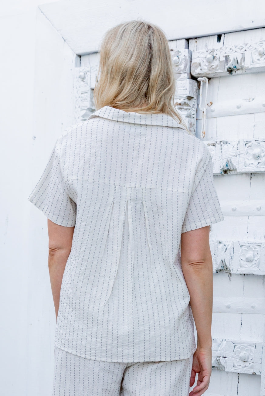 Naples Pure Cotton Blouse