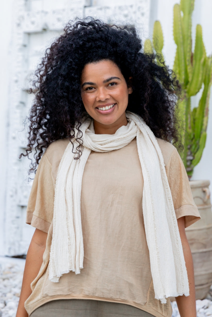 Trevi Hand Woven Scarf