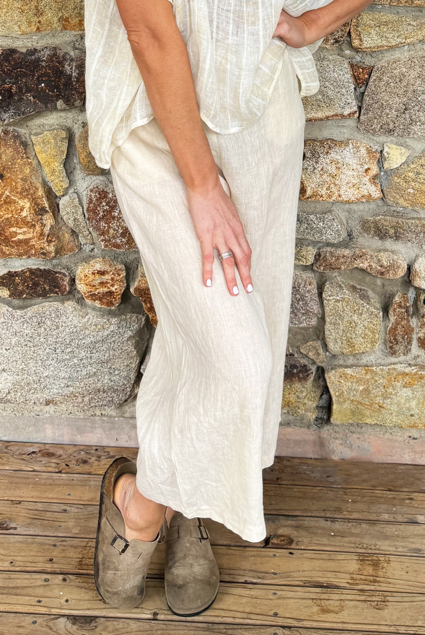 Isle of Capri Linen Pants