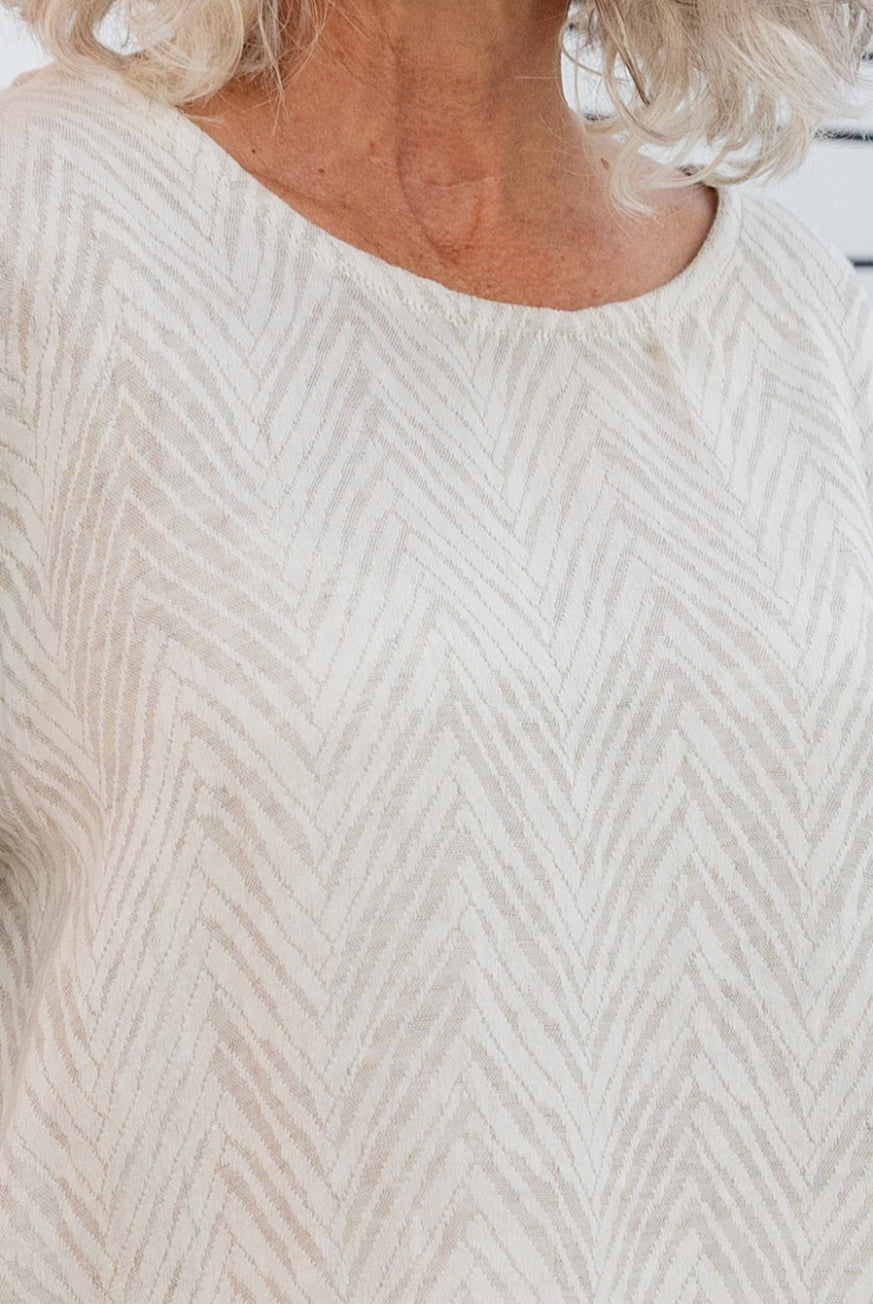 Jacquard Linen Cotton Tunic