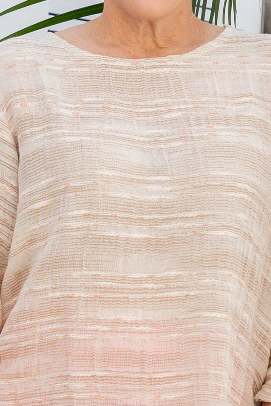 Salerno Textured Cotton Top
