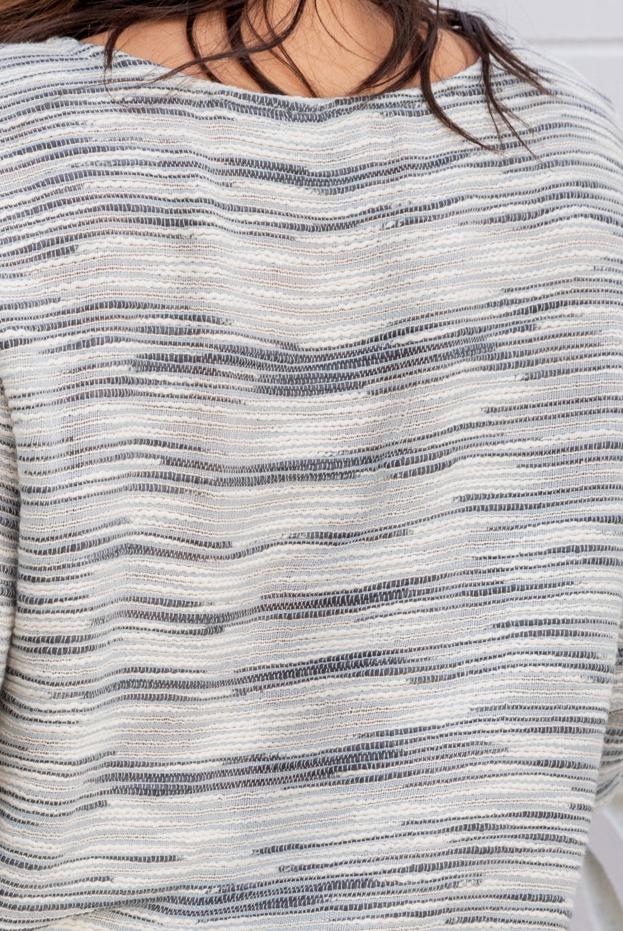 Salerno Textured Cotton Top