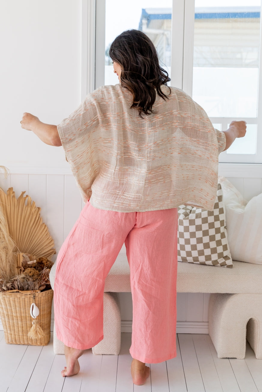 Tessuto Hand Woven Cotton Top