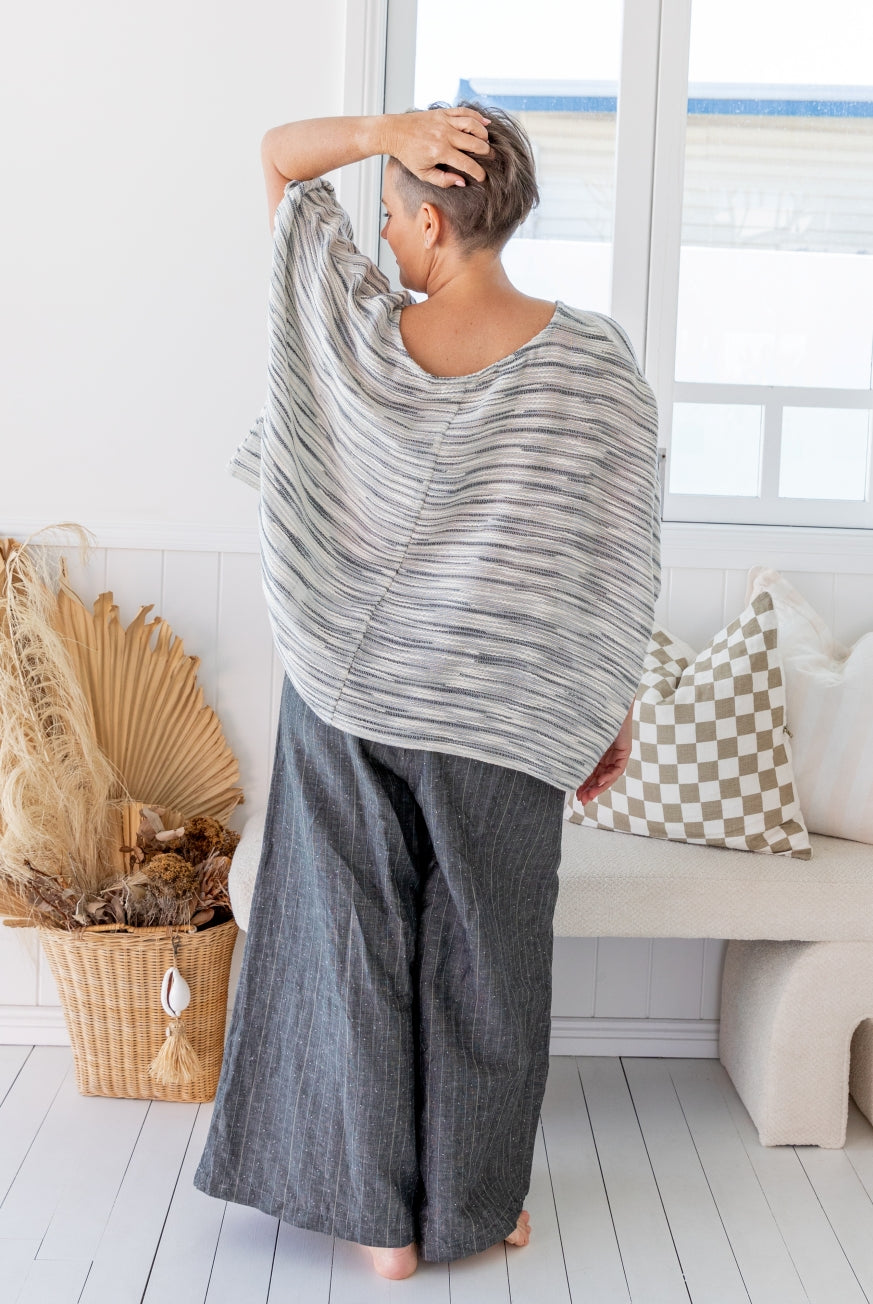 Tessuto Hand Woven Cotton Top