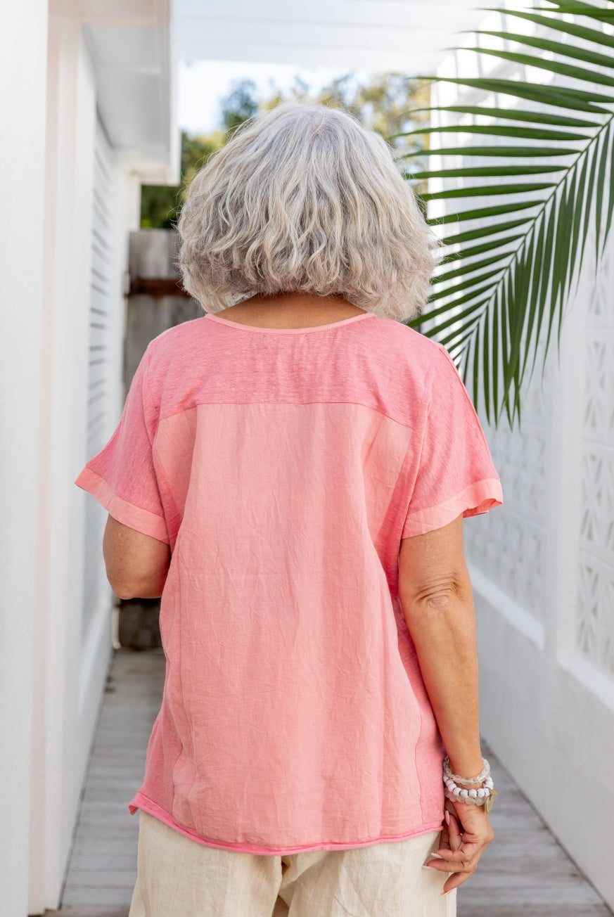 Sorrento Linen Tee