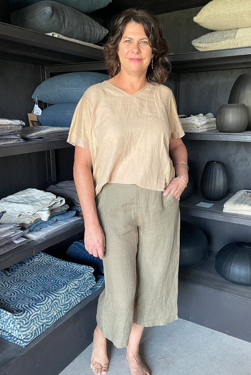 Isle of Capri Linen Pants