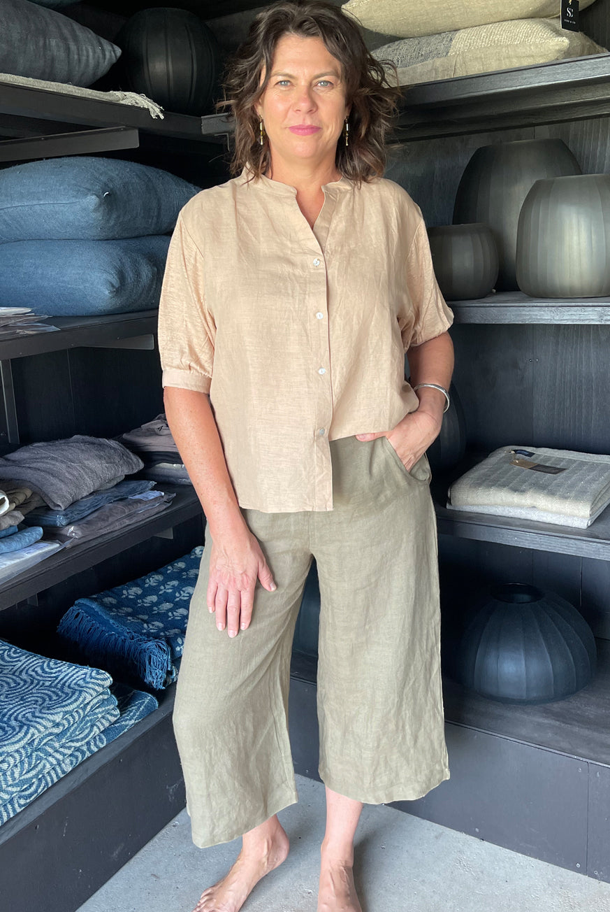 Isle of Capri Linen Pants