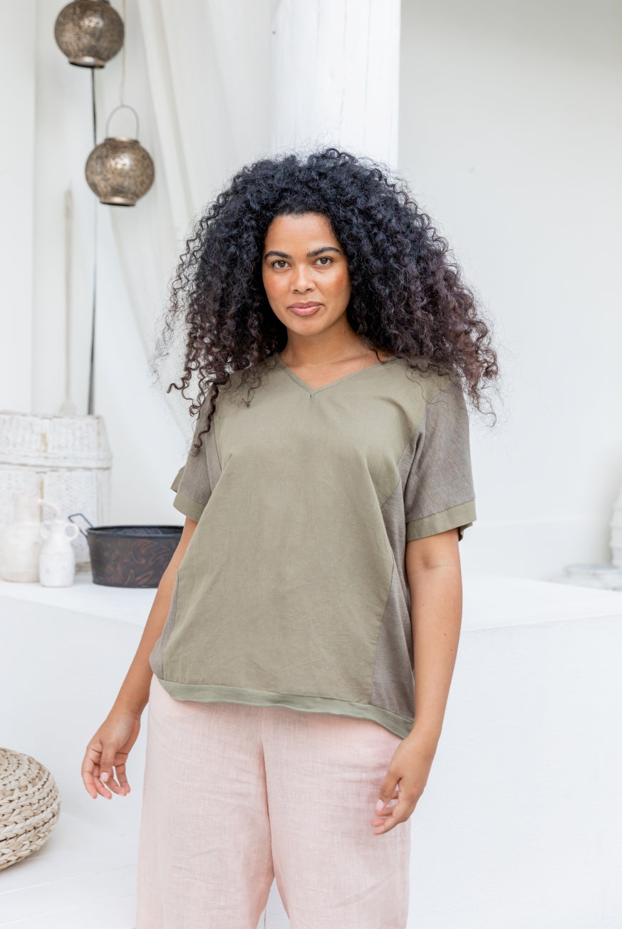 Sorrento Linen Tee