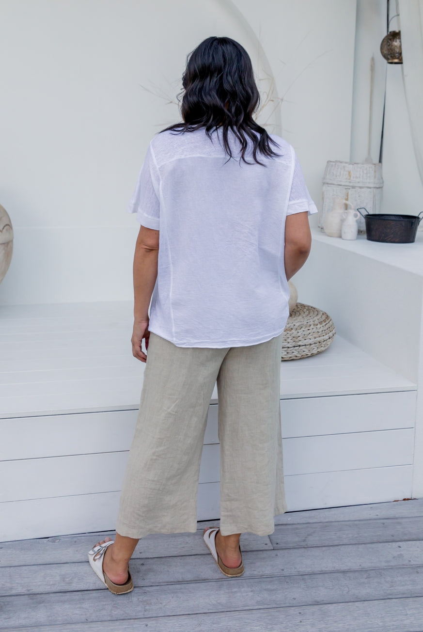 Sorrento Linen Tee