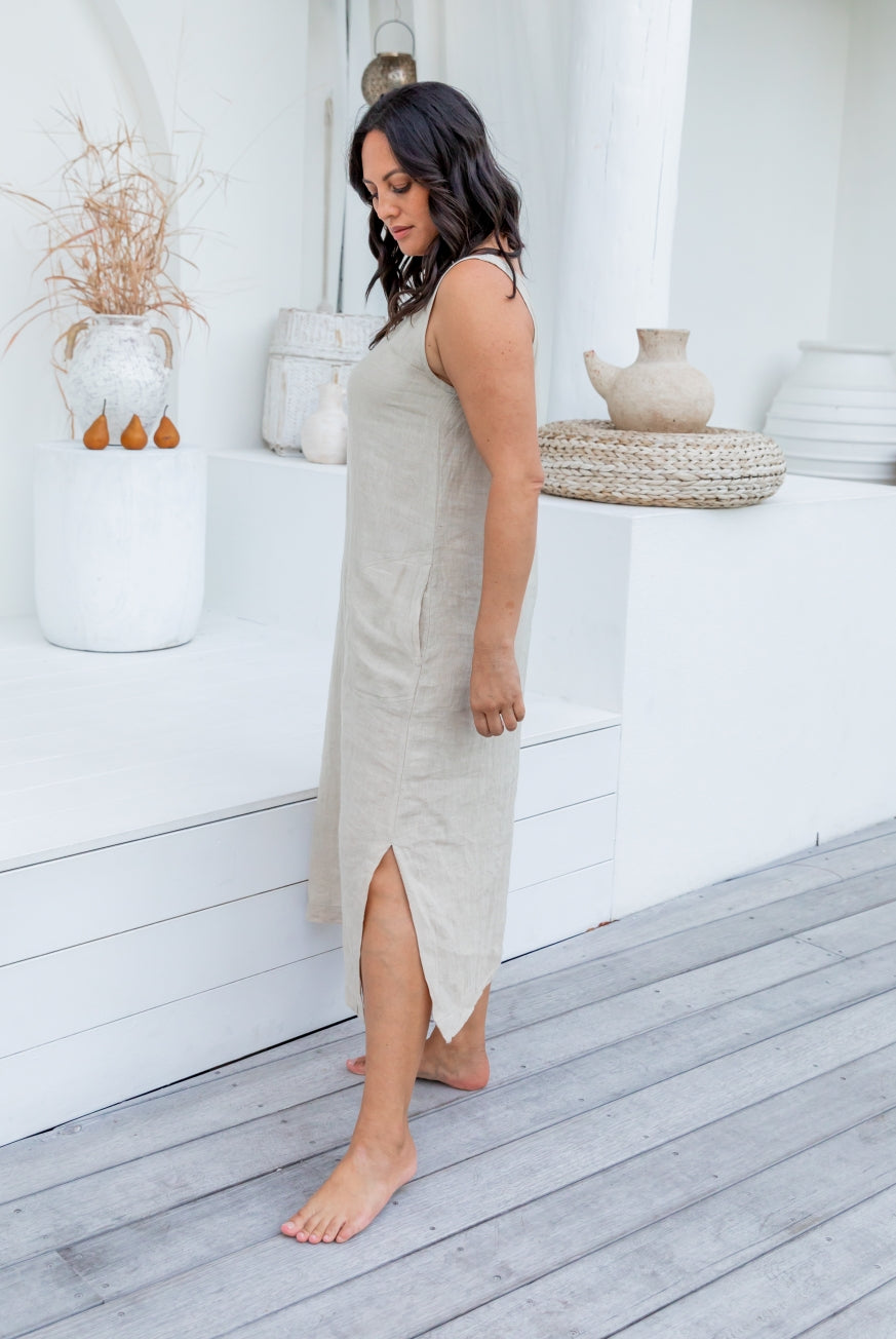 Sardinia Linen Dress - Limited edition