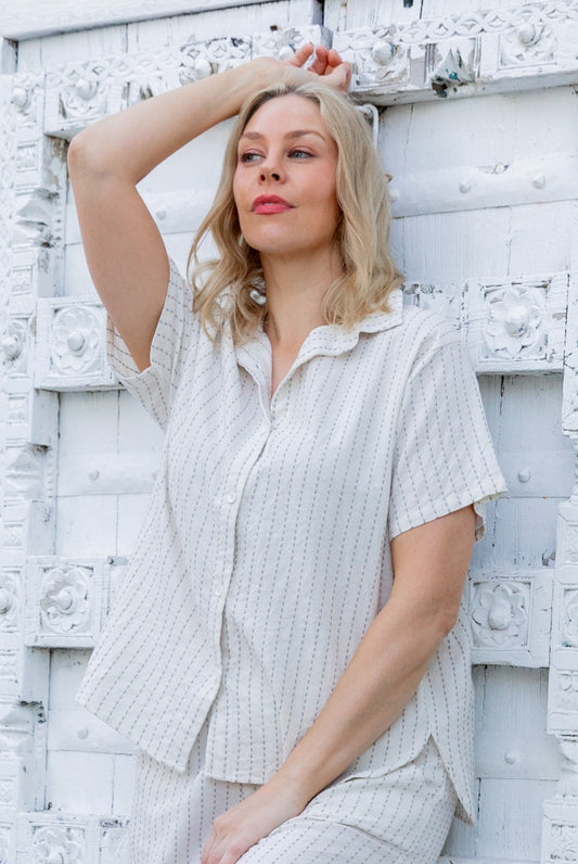 Naples Pure Cotton Blouse