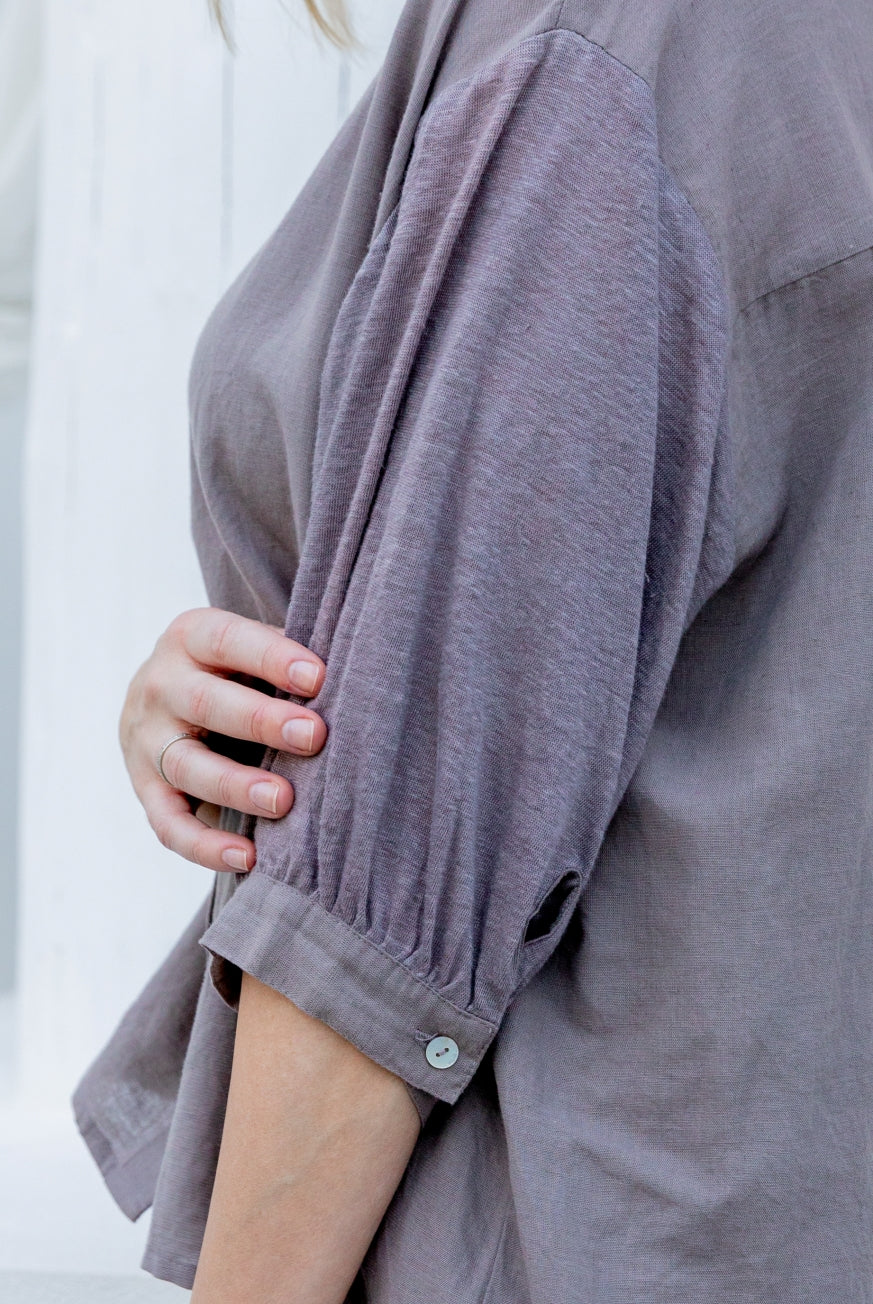 Amalfi Linen Blouse