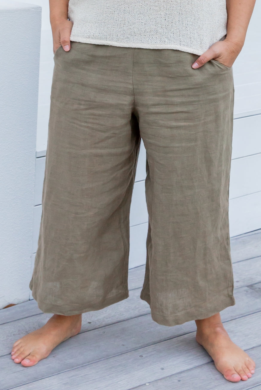 Isle of Capri Linen Pants