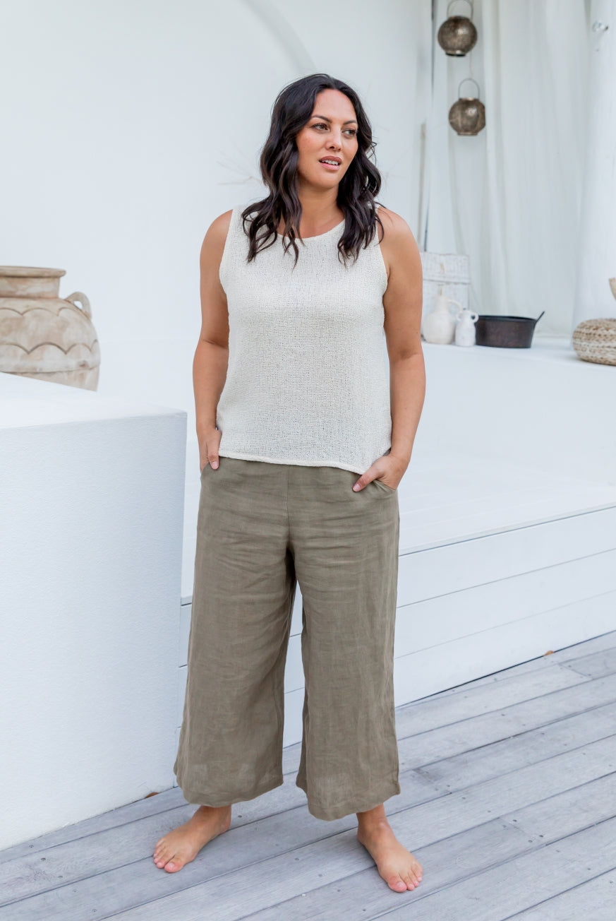 Isle of Capri Linen Pants