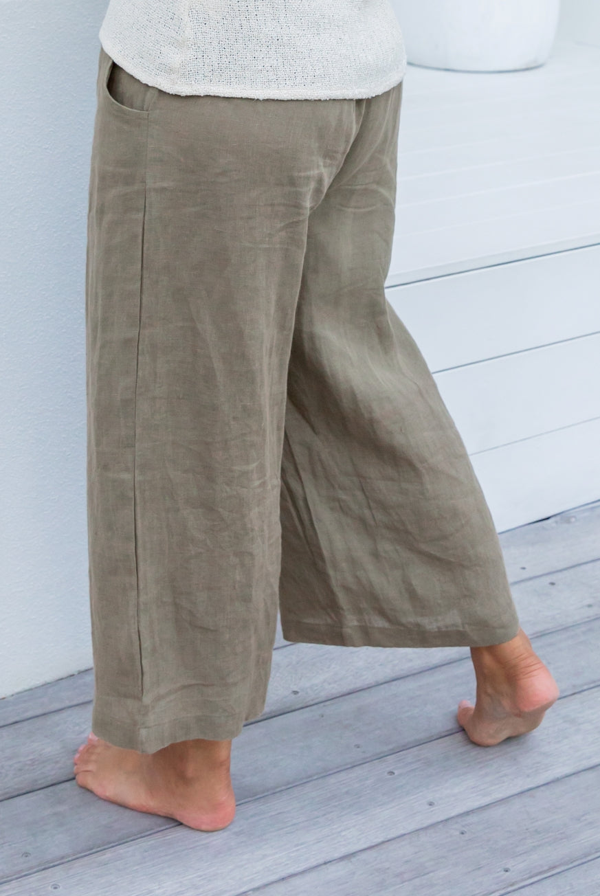 Isle of Capri Linen Pants