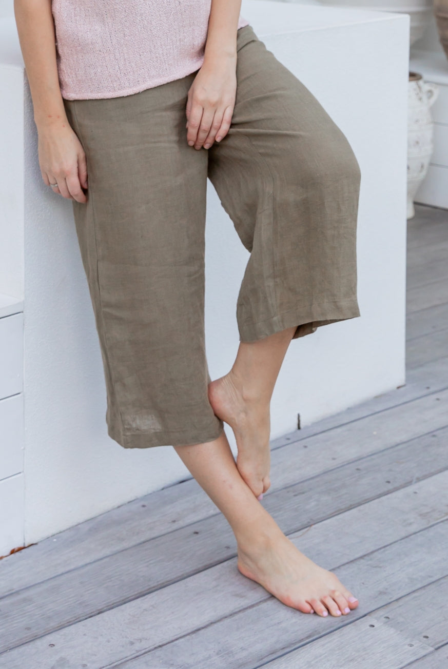 Isle of Capri Linen Pants