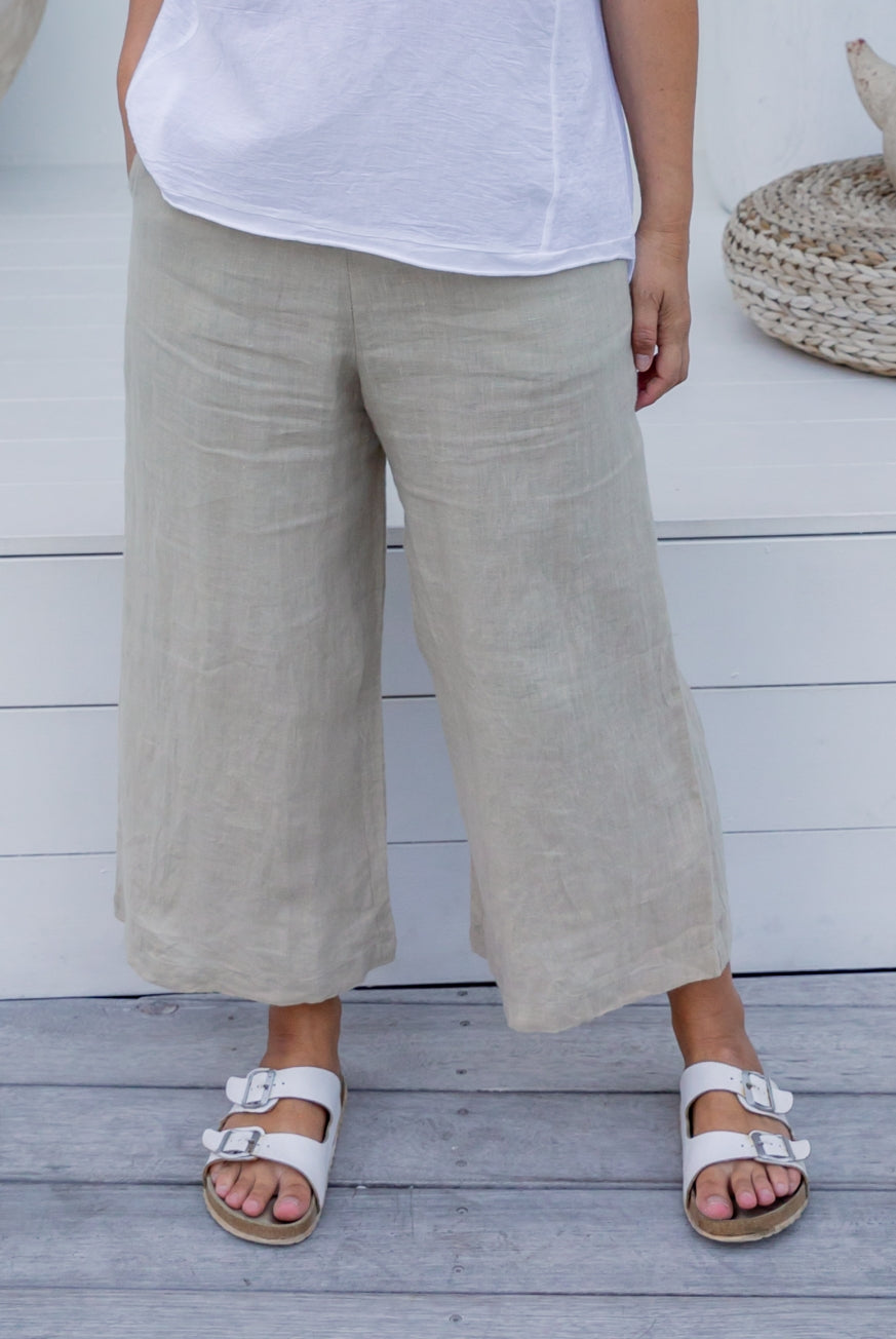 Isle of Capri Linen Pants