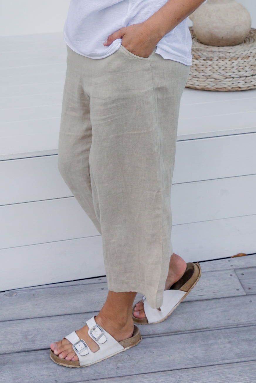 Isle of Capri Linen Pants