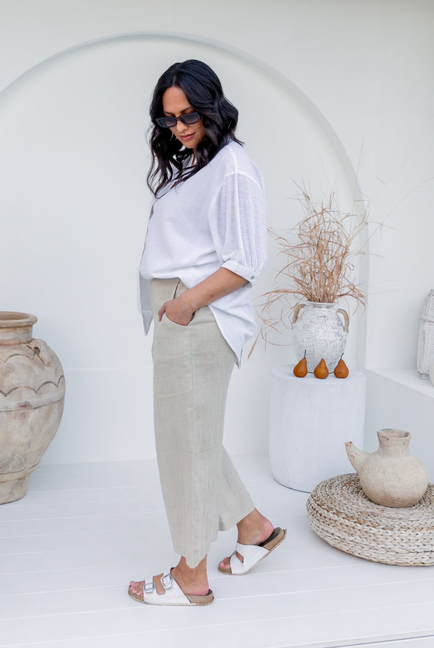 Isle of Capri Linen Pants