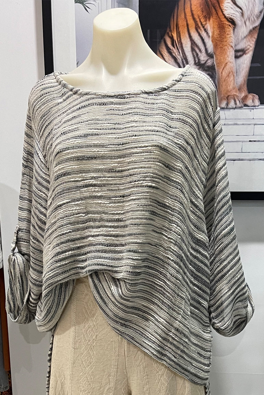 Salerno Textured Cotton Top