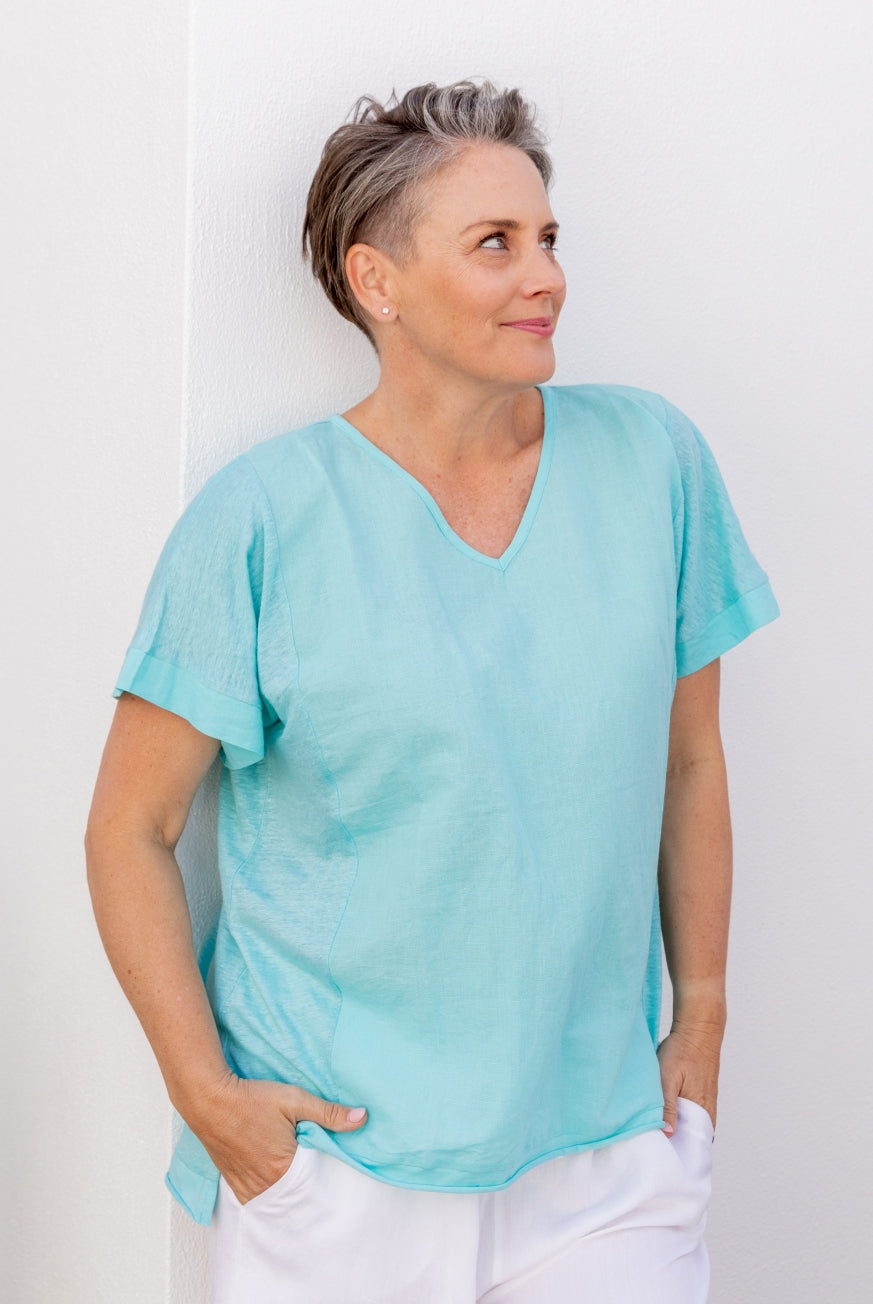 Sorrento Linen Tee
