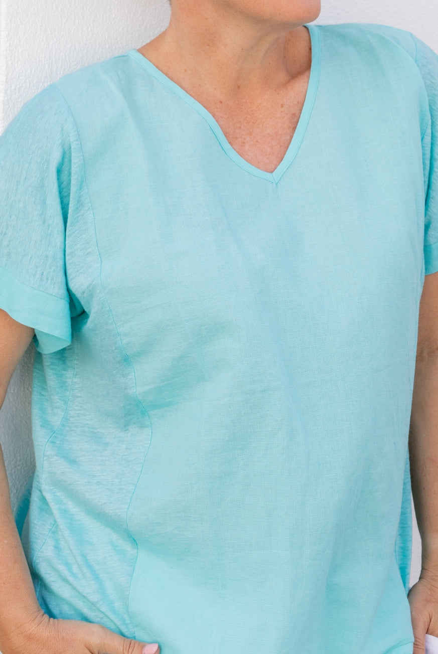 Sorrento Linen Tee